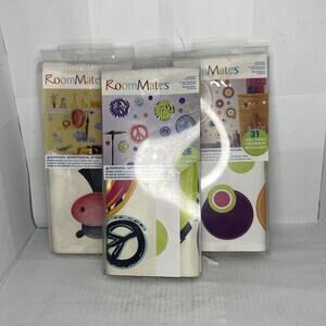 Lot of 3 RoomMates Children Peel & Stick Wallpapers One Missing